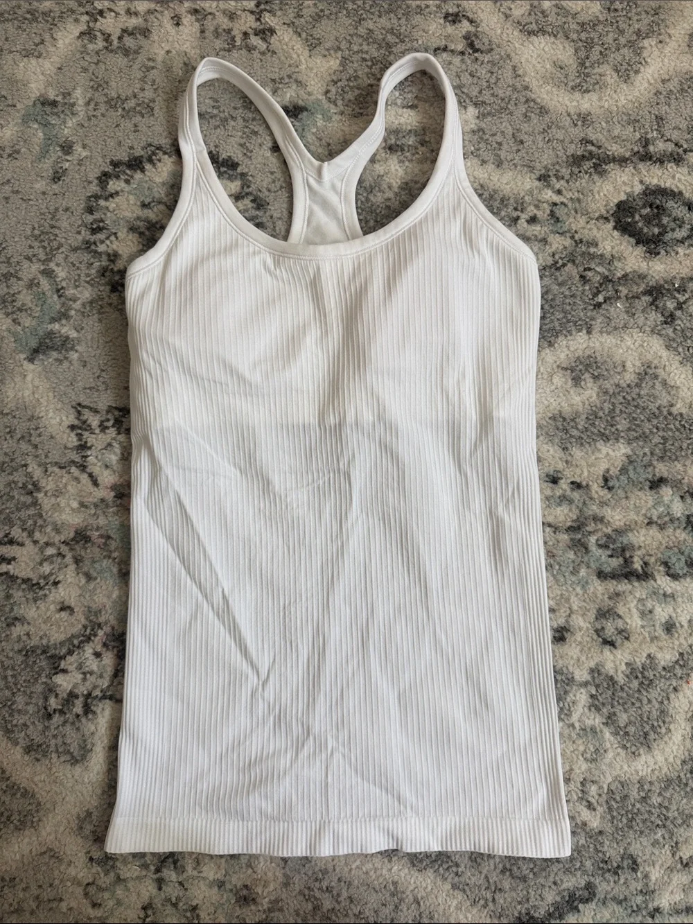 Lululemon Ebb To Street Tank in White Size 8
